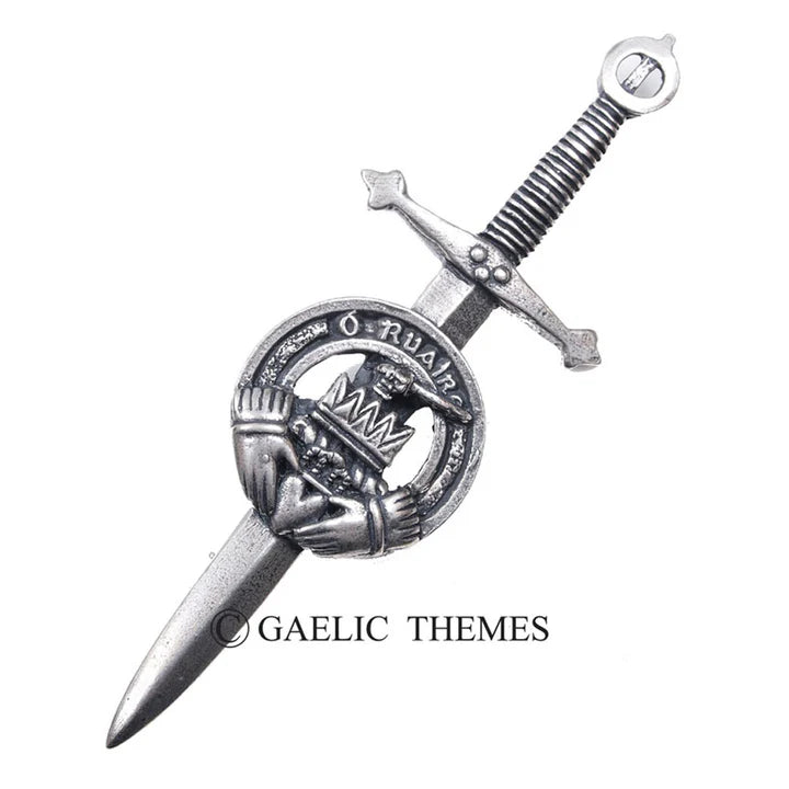 Irish Family Name Clan Kilt Pin