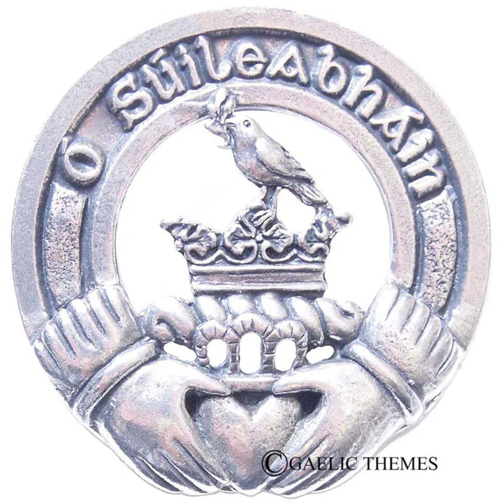 Irish Clan Family Name Cap Badge