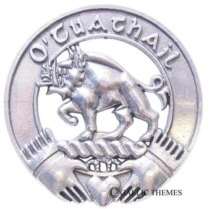 Irish Clan Family Name Cap Badge