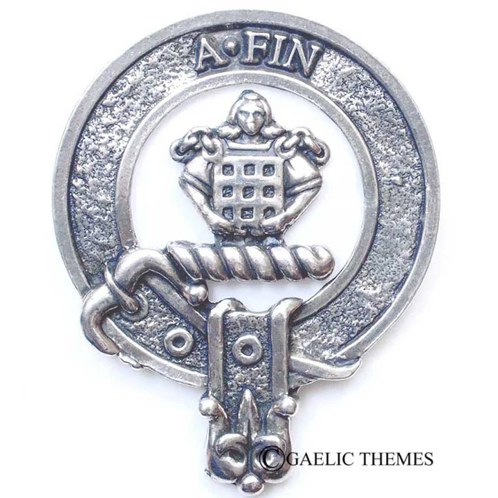 Scottish Clan Family Name Cap Badge   MacPherson - Young