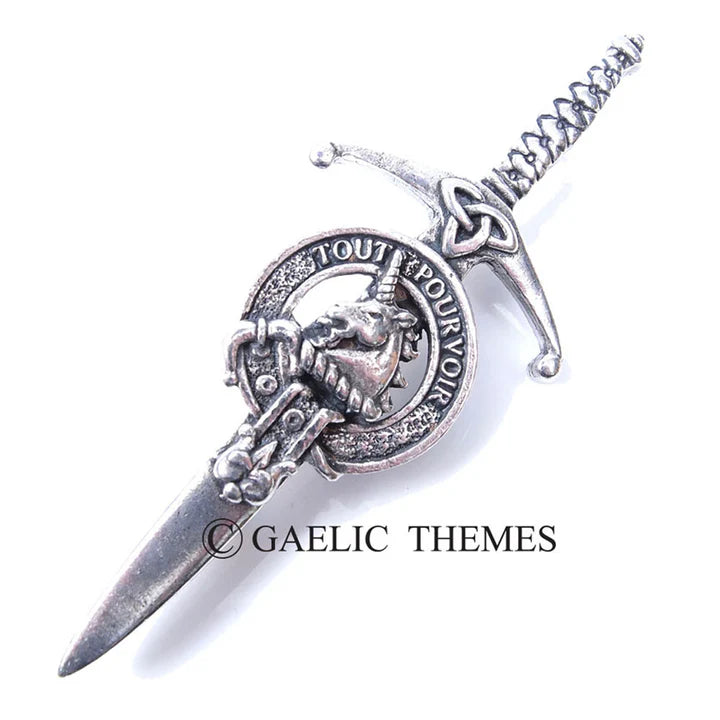 Scottish Family Name Clan Kilt Pin   Maitland - Young