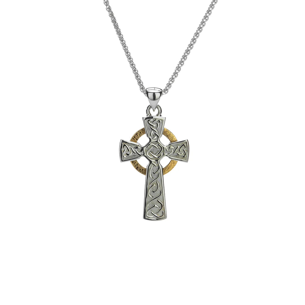 Circle Cross Small Pendant