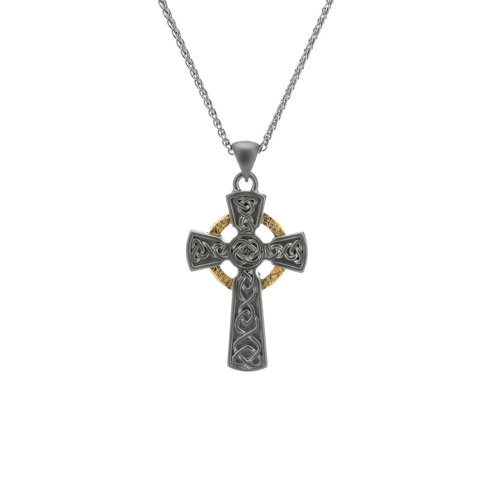 Circle Cross Small Pendant