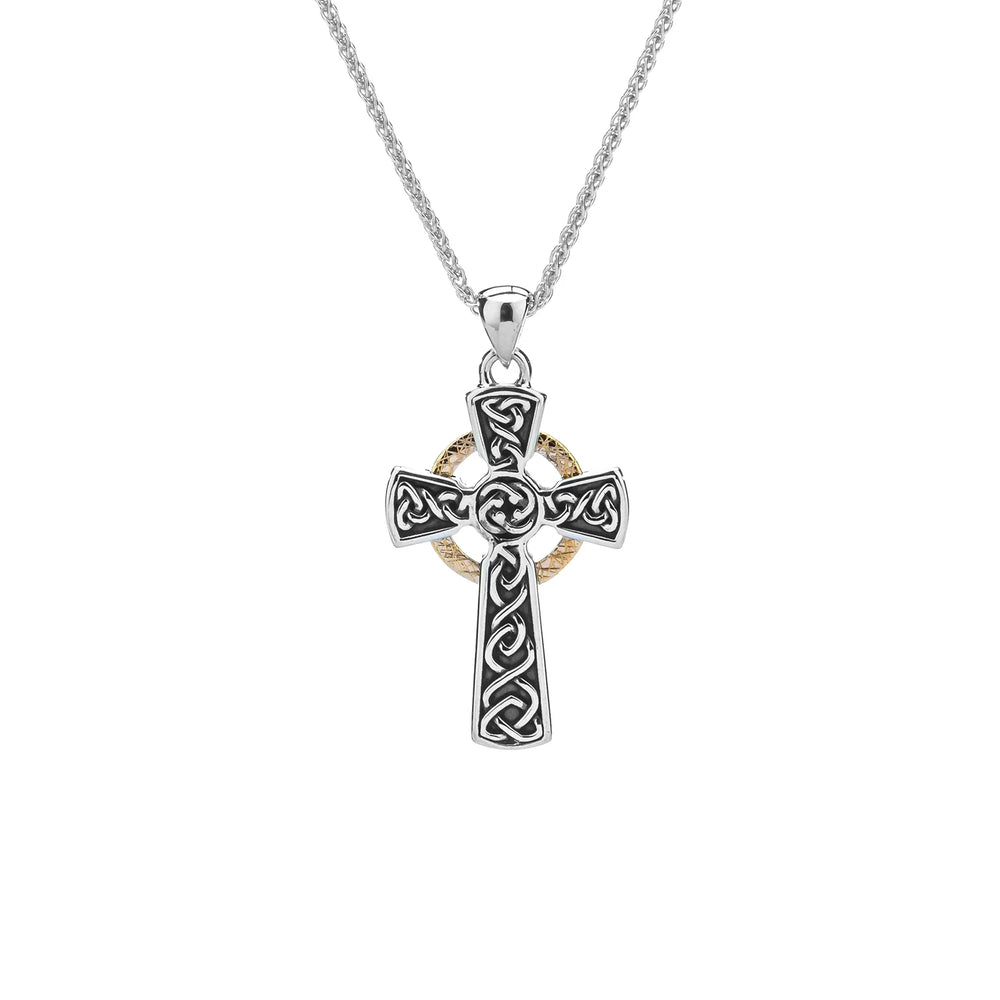 Circle Cross Small Pendant