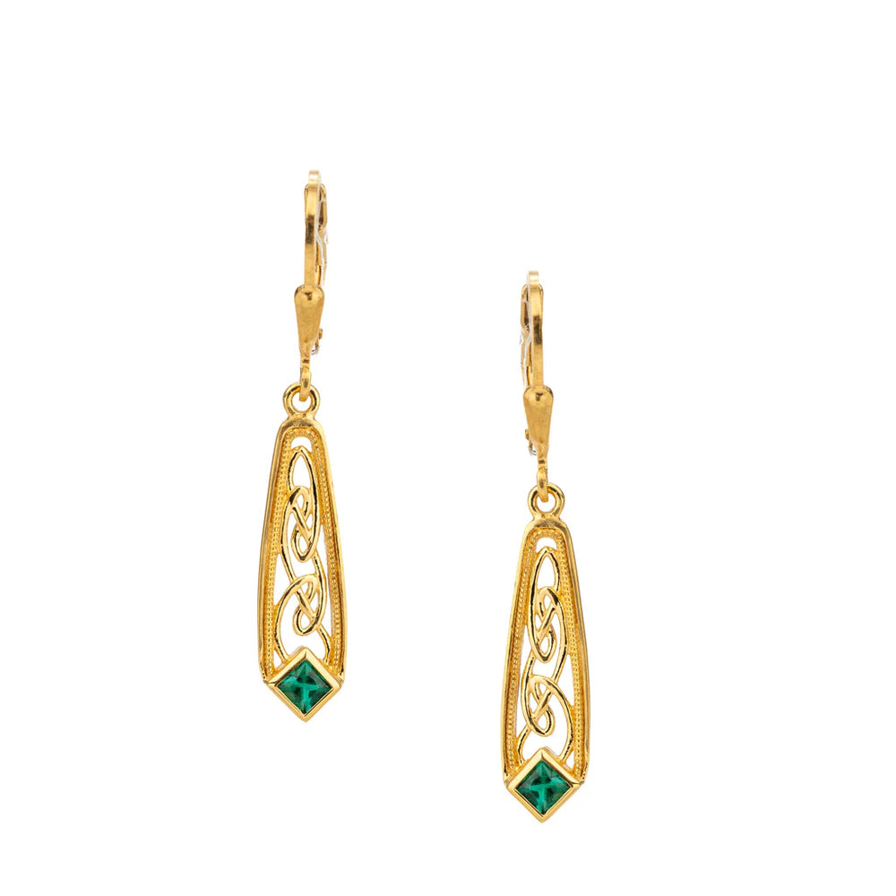 Vermeil Window to the Soul Earrings