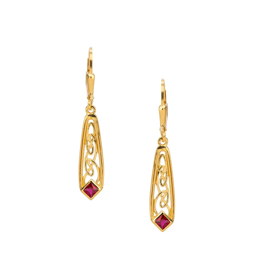 Vermeil Window to the Soul Earrings