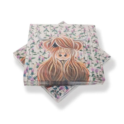 MISS THISTLE PAPER NAPKINS (20)