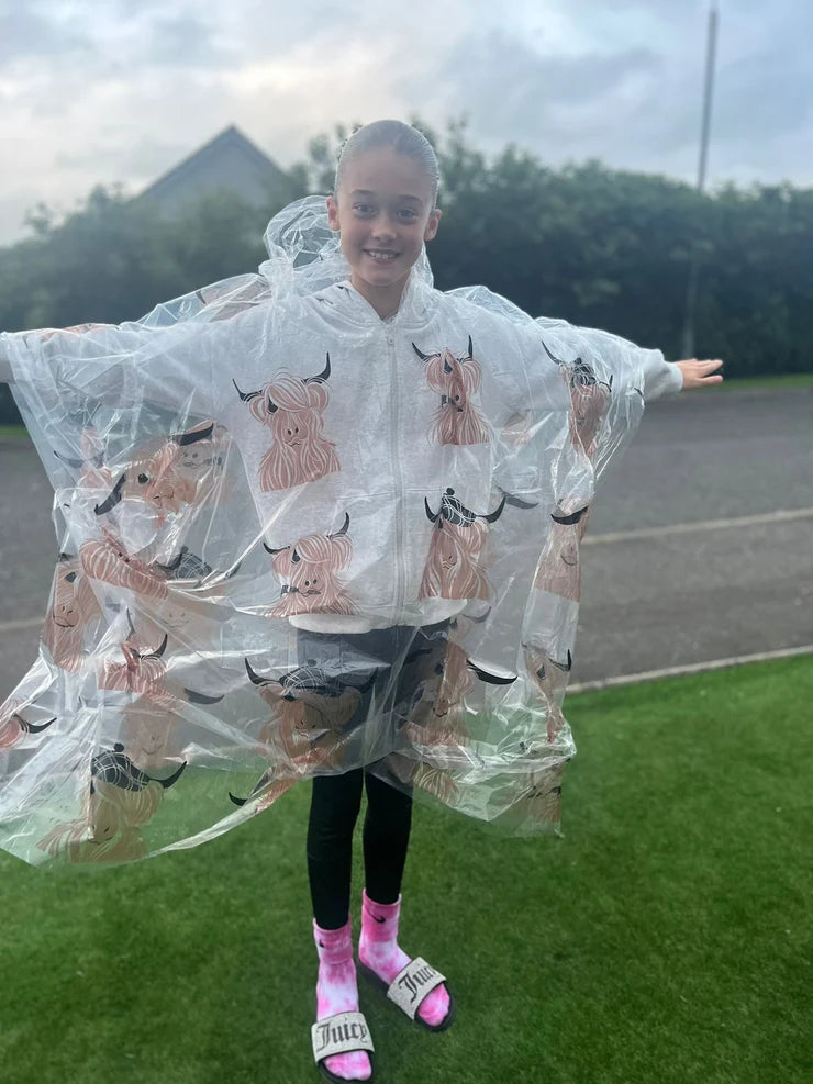 Highland Cow Poncho