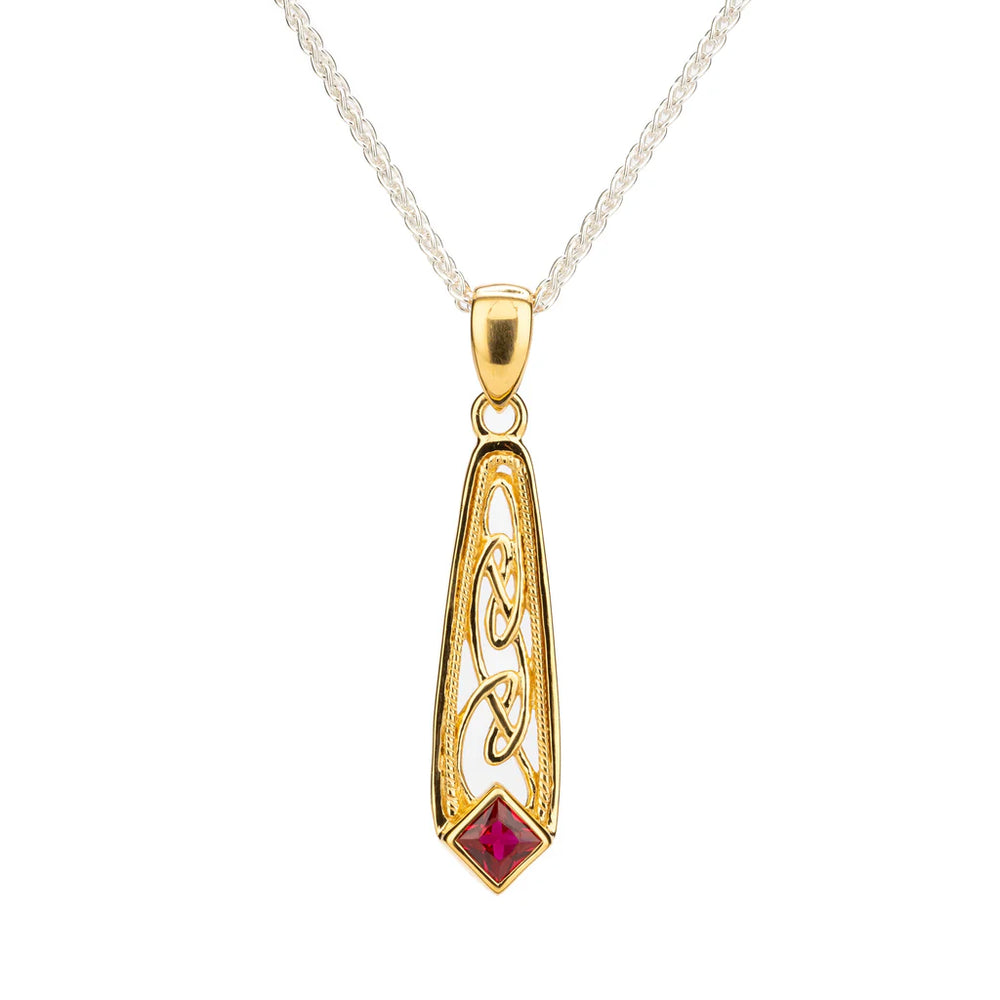 Vermeil Window to the Soul Pendant