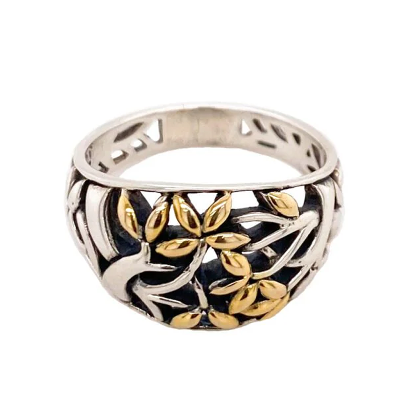 Tree of Life Tapered Ring