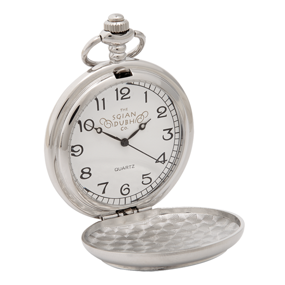 Celtic & Thistle Quartz Pocket Watch
