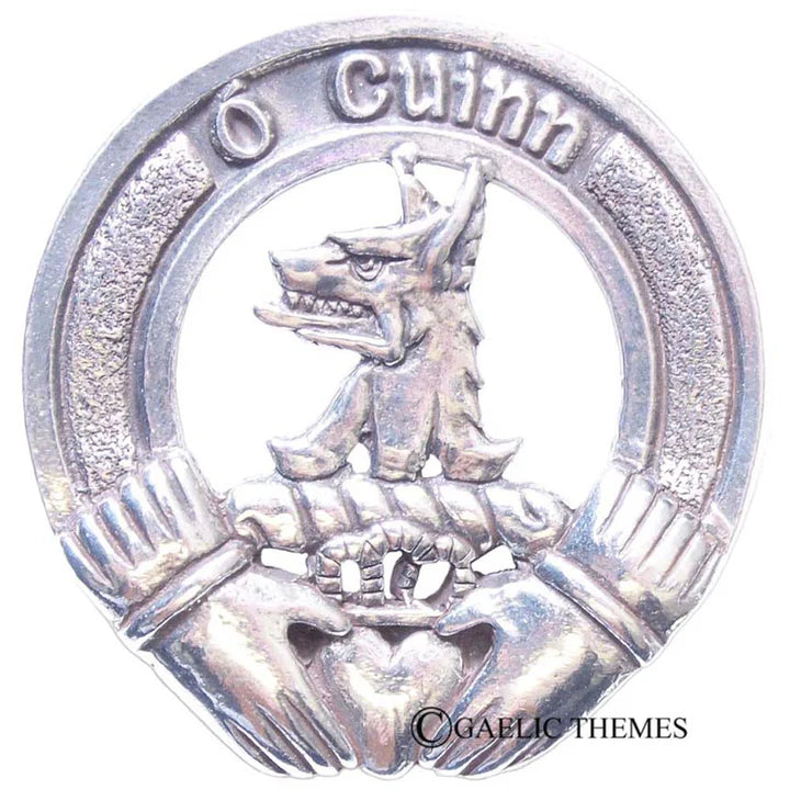 Irish Clan Family Name Cap Badge