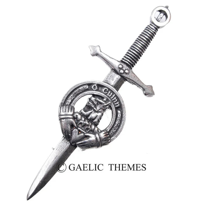 Irish Family Name Clan Kilt Pin