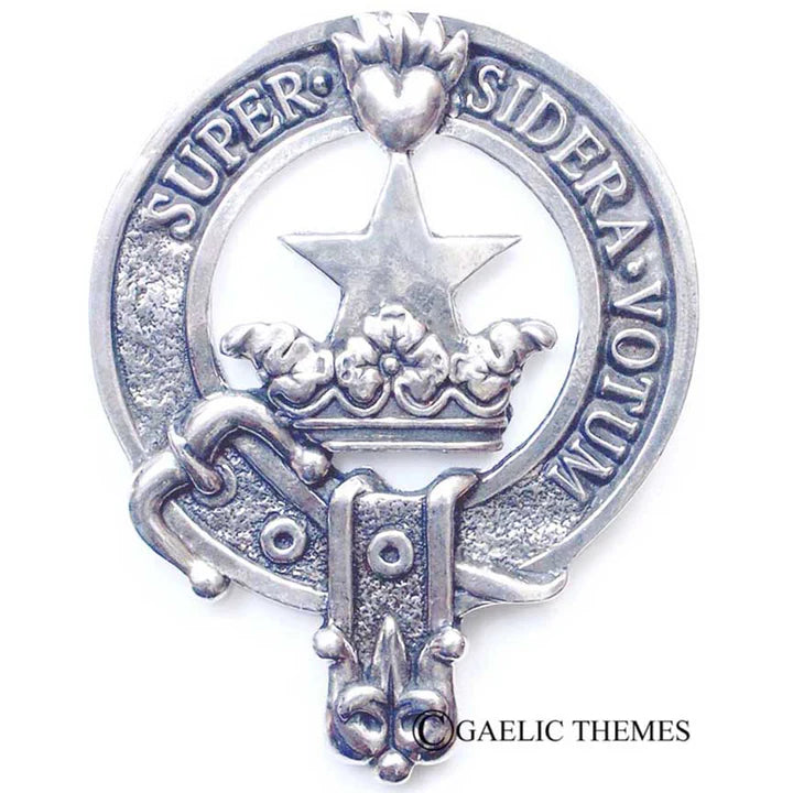 Scottish Clan Family Name Cap Badge   MacPherson - Young