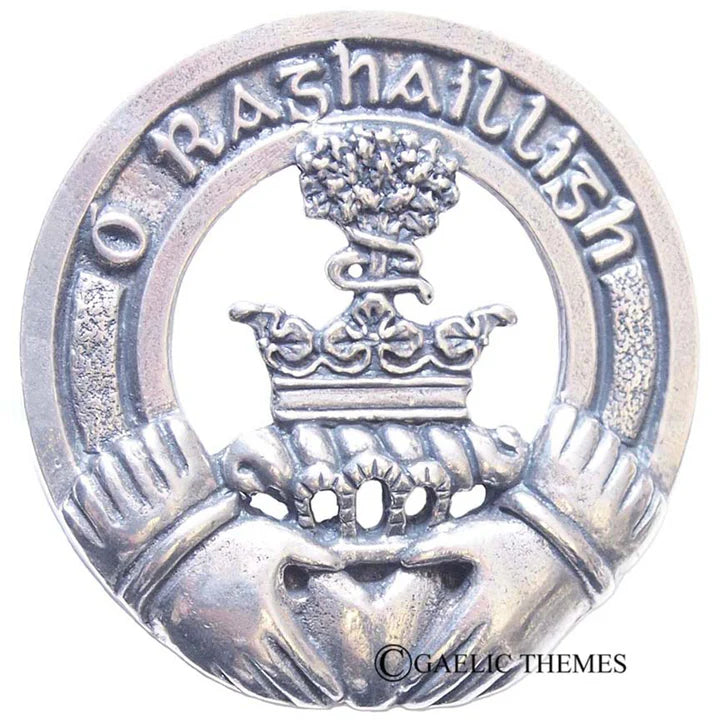 Irish Clan Family Name Cap Badge