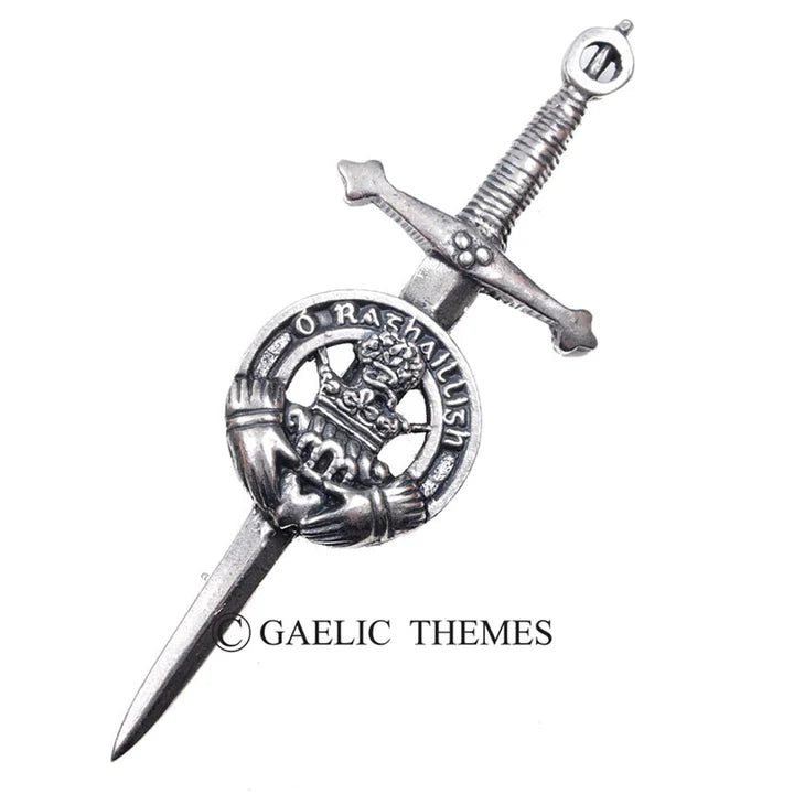 Irish Family Name Clan Kilt Pin