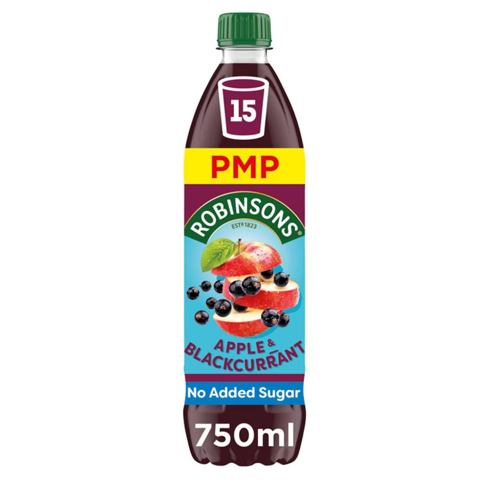 Robinsons Apple Blackcurrant No Added Sugar 750ml