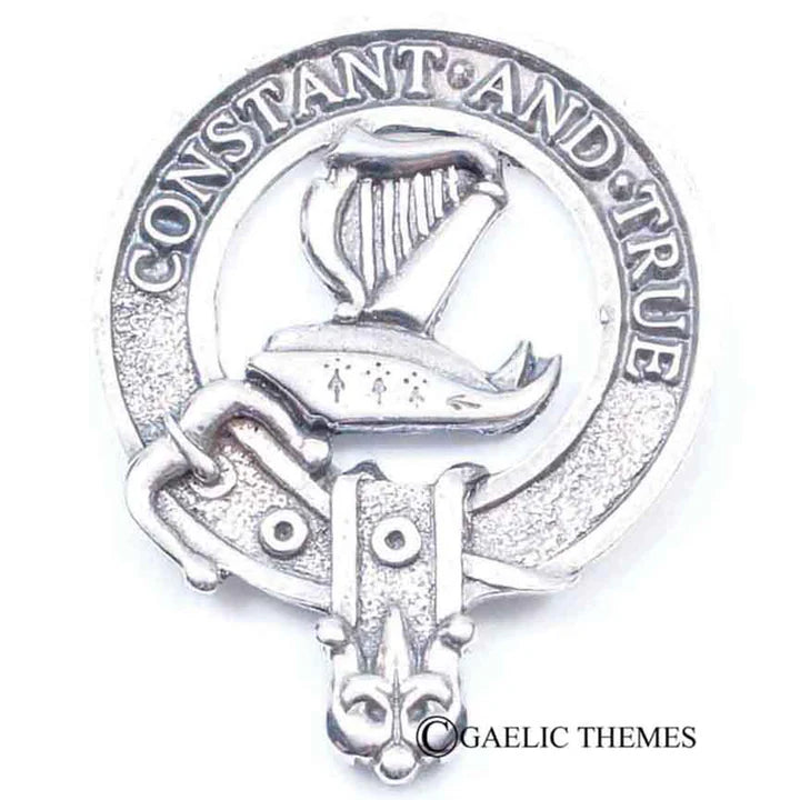 Scottish Clan Family Name Cap Badge   MacPherson - Young