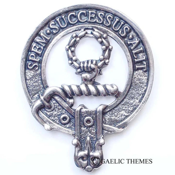 Scottish Clan Family Name Cap Badge   MacPherson - Young