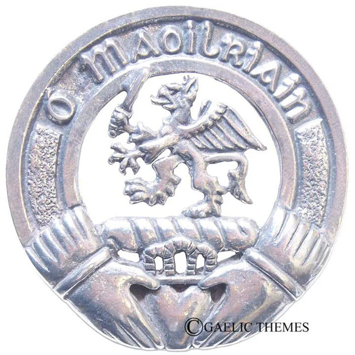 Irish Clan Family Name Cap Badge