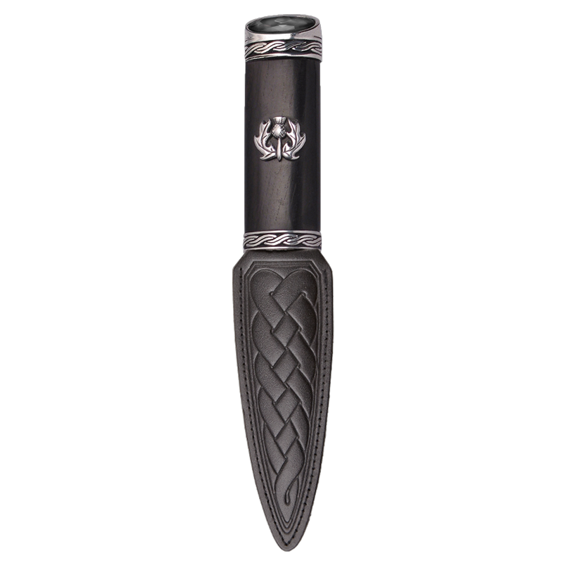 Torridon Blackwood Sgian Dubh With Stone Top