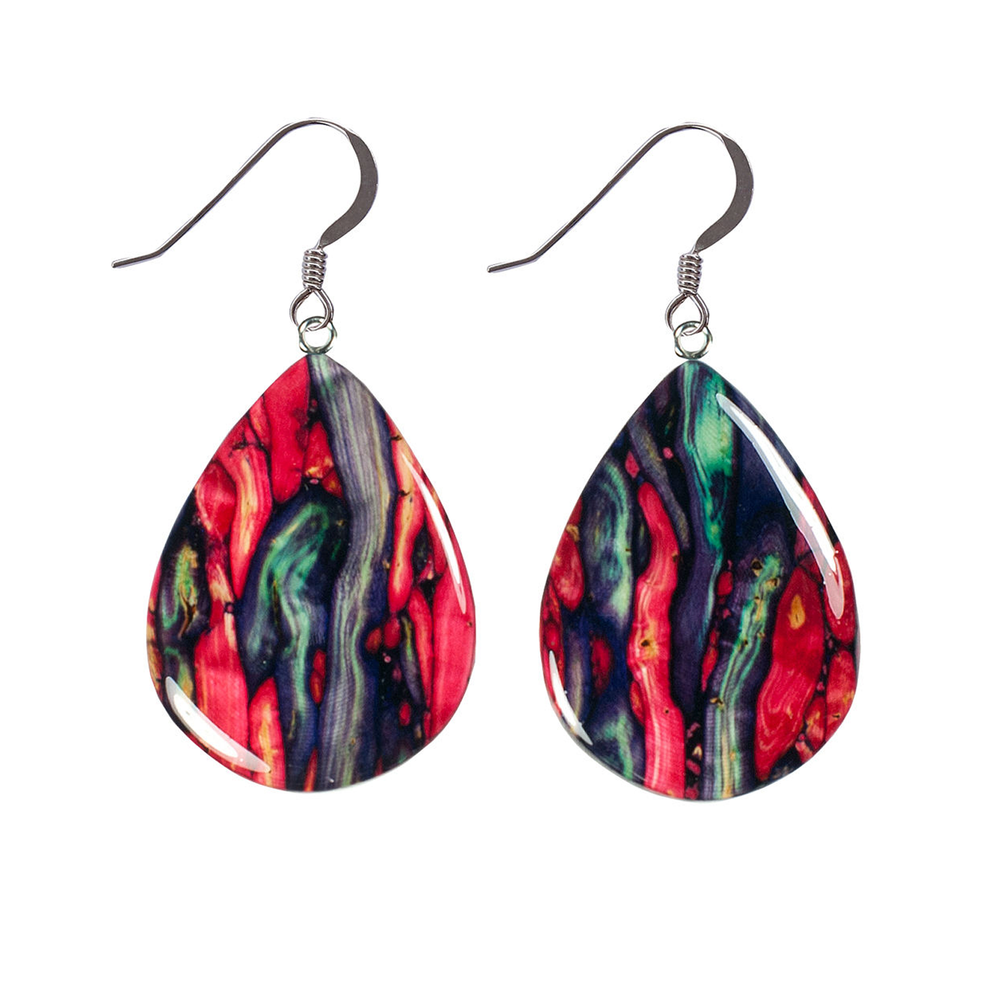 Heathergem Large Teardrop Earrings