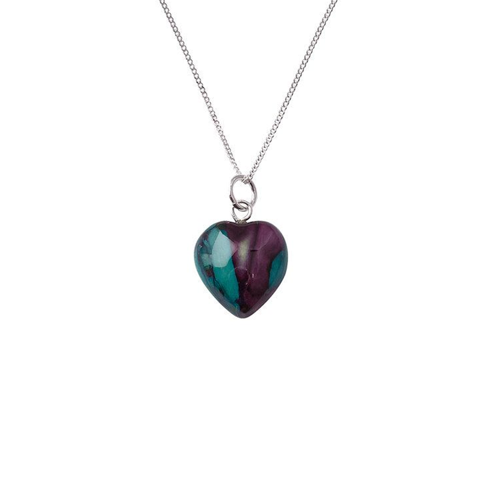 Wee Heart Heather Sterling Silver Pendant