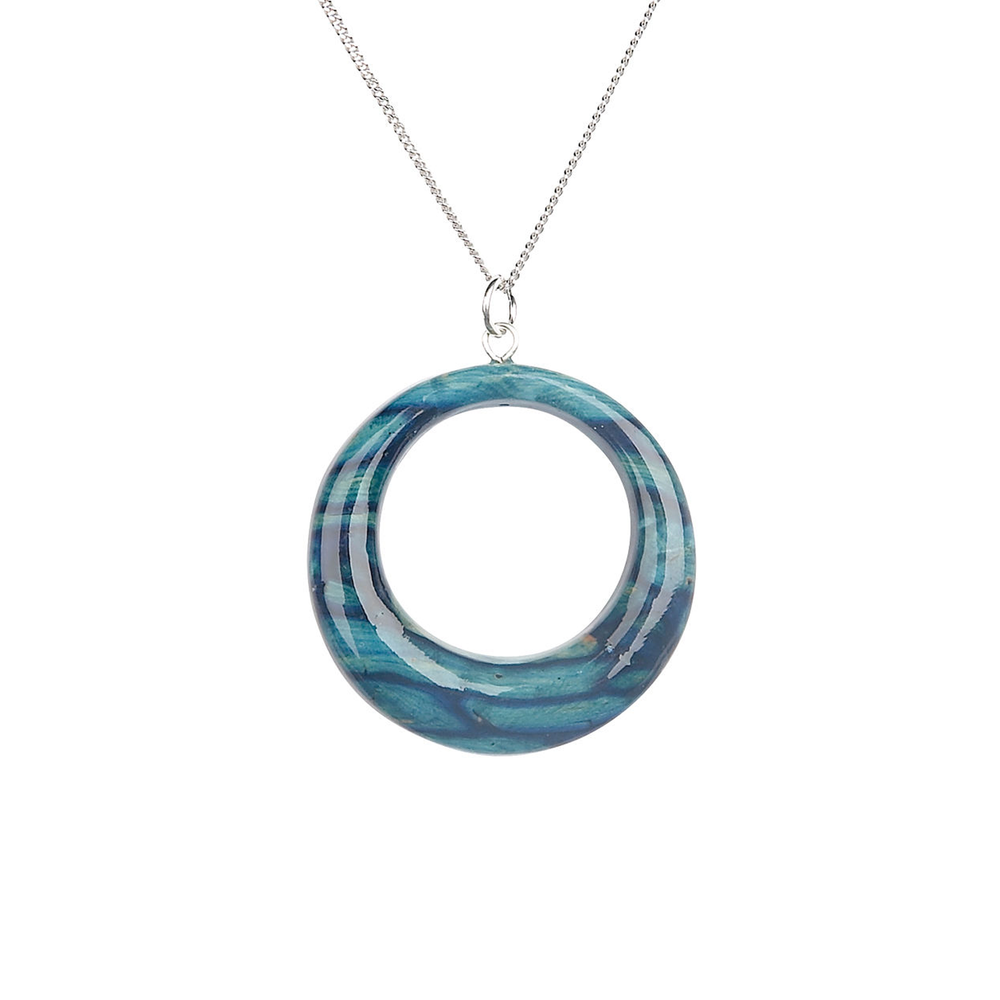 Offset Circle Pendant