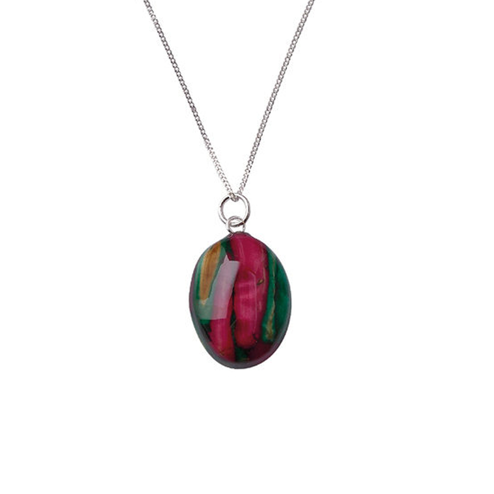 Heathergem Small Oval Pendant
