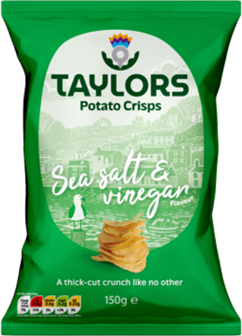 Taylor's Crisps - Sea Salt & Vinegar