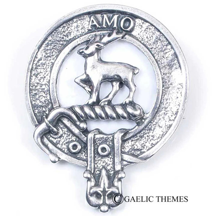 Scottish Clan Family Name Cap Badge   MacPherson - Young