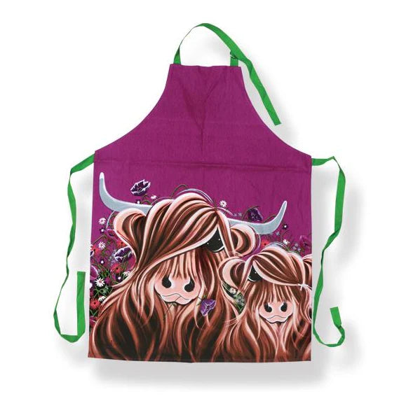 Fields Of Love Cotton Apron