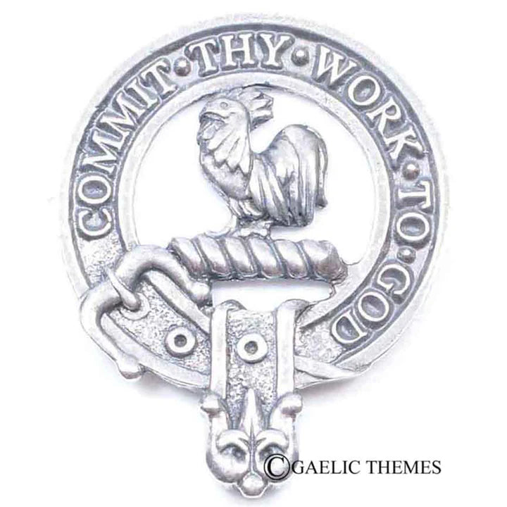 Scottish Clan Family Name Cap Badge   MacPherson - Young