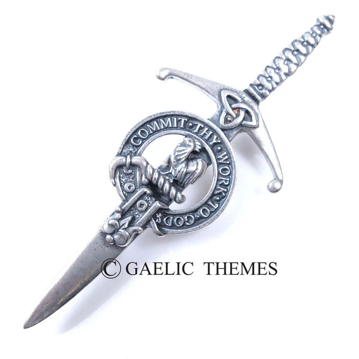 Scottish Family Name Clan Kilt Pin   Maitland - Young