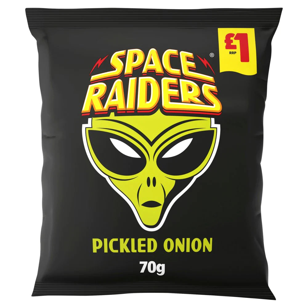 Space Raiders Pickled Onion 70g