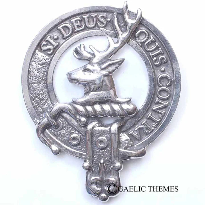 Scottish Clan Family Name Cap Badge   MacPherson - Young