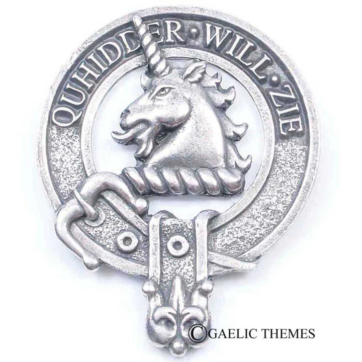 Scottish Clan Family Name Cap Badge   MacPherson - Young