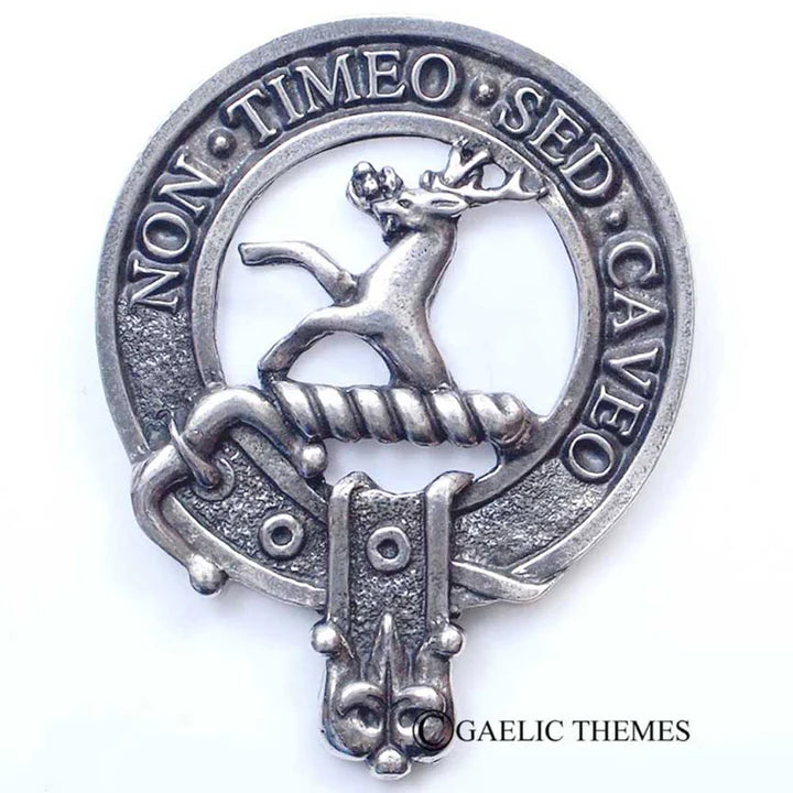 Scottish Clan Family Name Cap Badge   MacPherson - Young