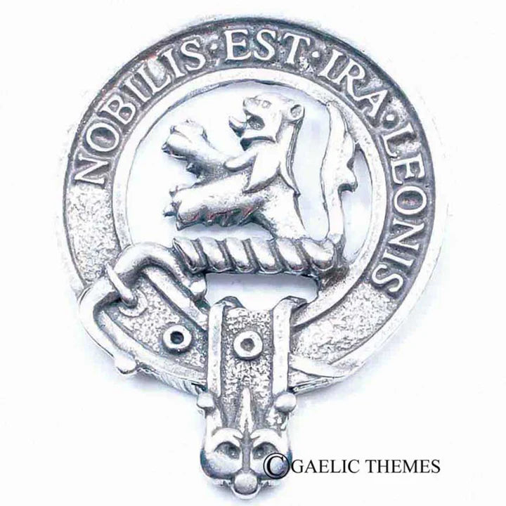 Scottish Clan Family Name Cap Badge   MacPherson - Young