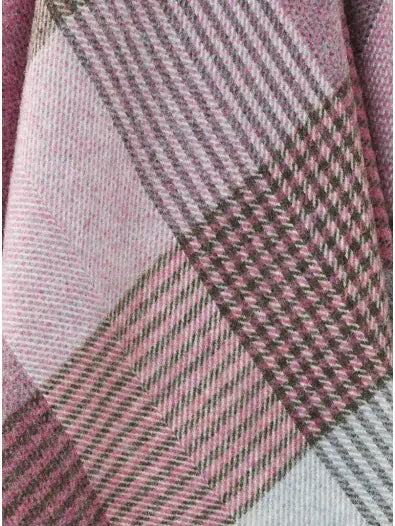 SHETLAND PURE NEW WOOL BLANKET - LINDLEY HEATHER