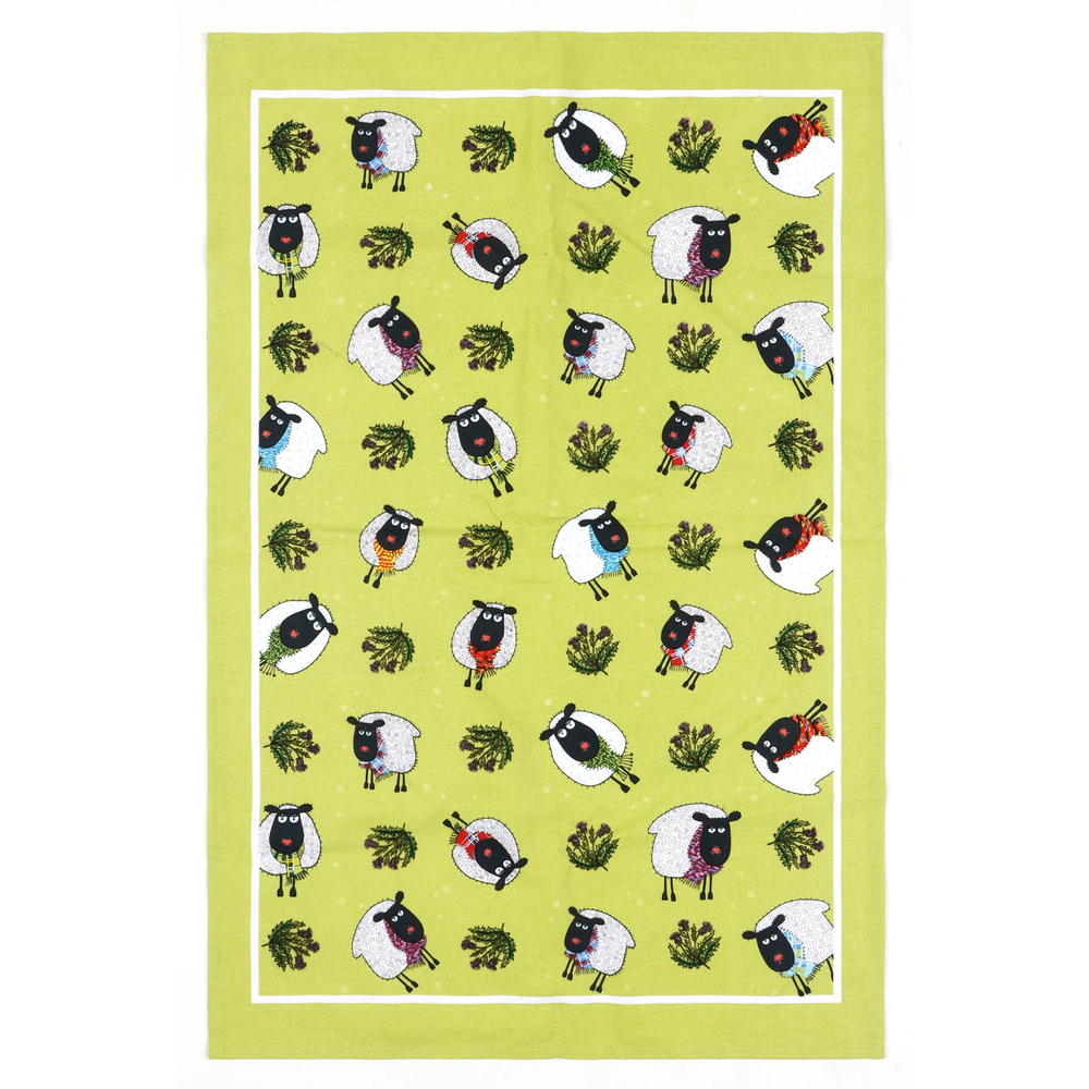 Wool-Iam Sheep Tea Towel