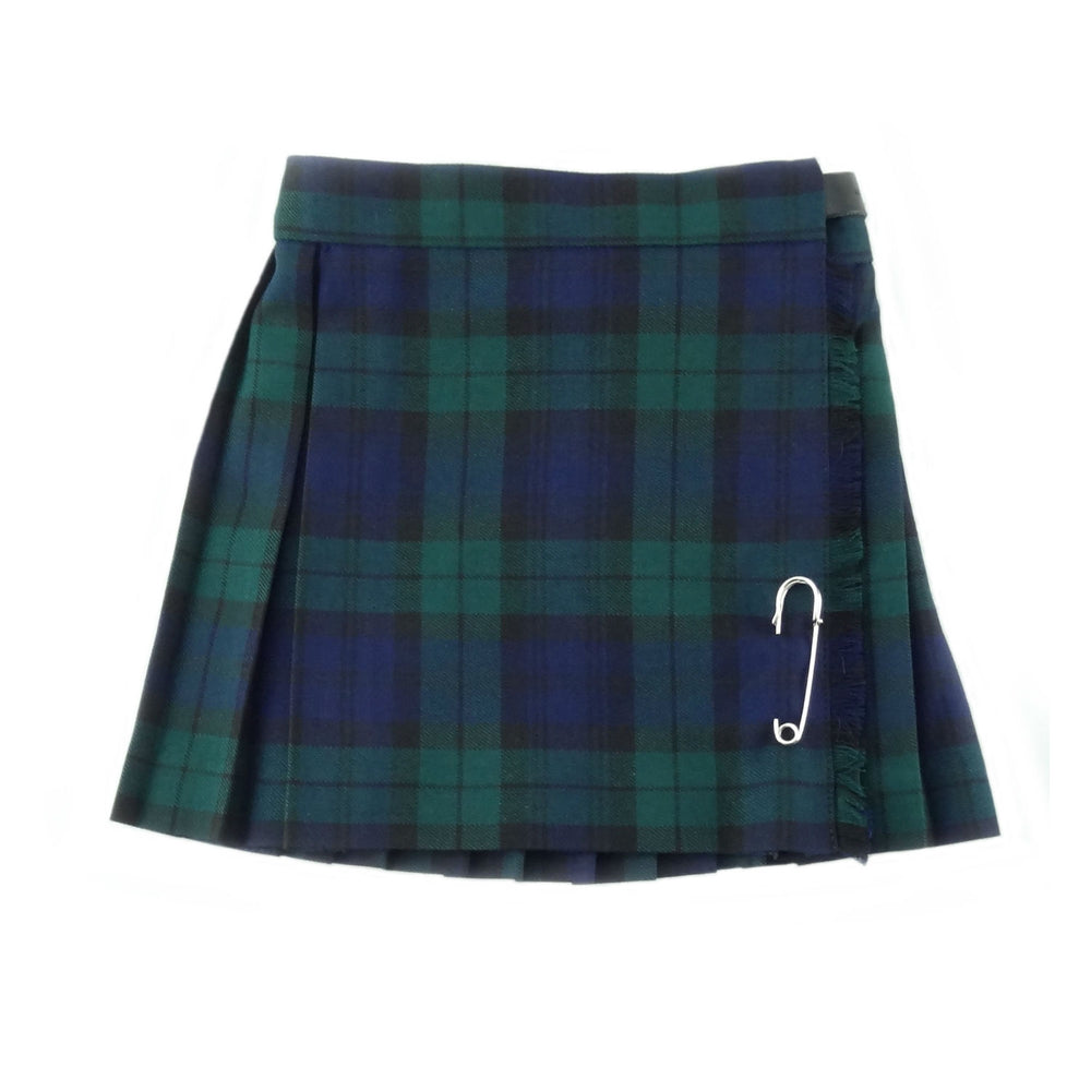 Girl's Black Watch Tartan Kilt