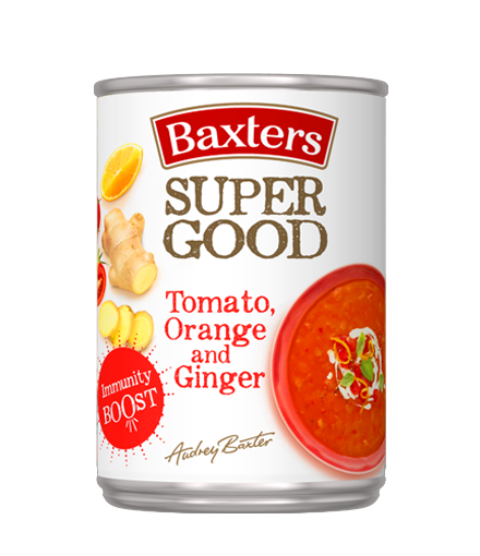 Baxter's Super Good Tomato, Orange and Ginger Soup 400g