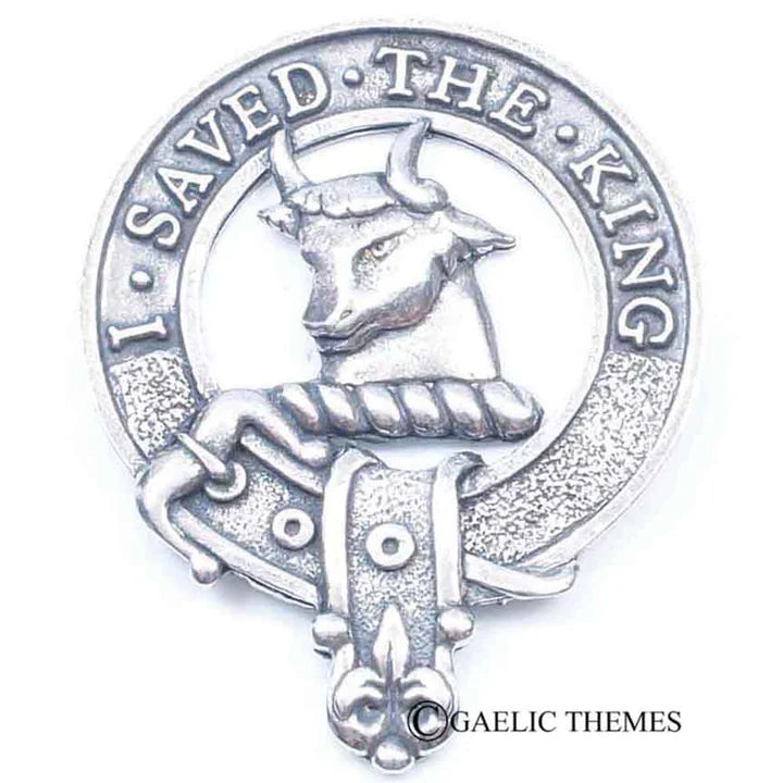 Scottish Clan Family Name Cap Badge   MacPherson - Young