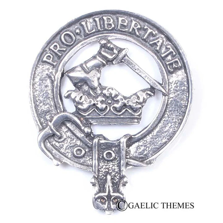 Scottish Clan Family Name Cap Badge   MacPherson - Young