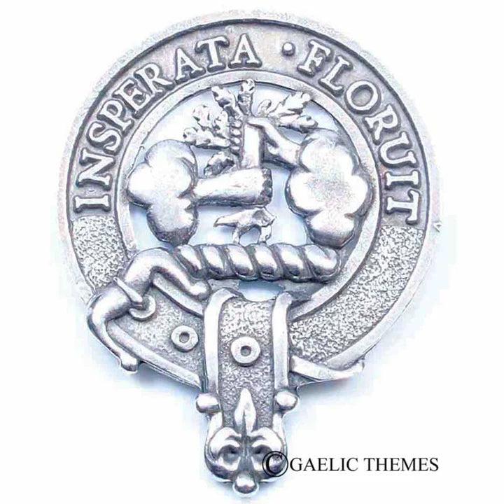 Scottish Clan Family Name Cap Badge   MacPherson - Young