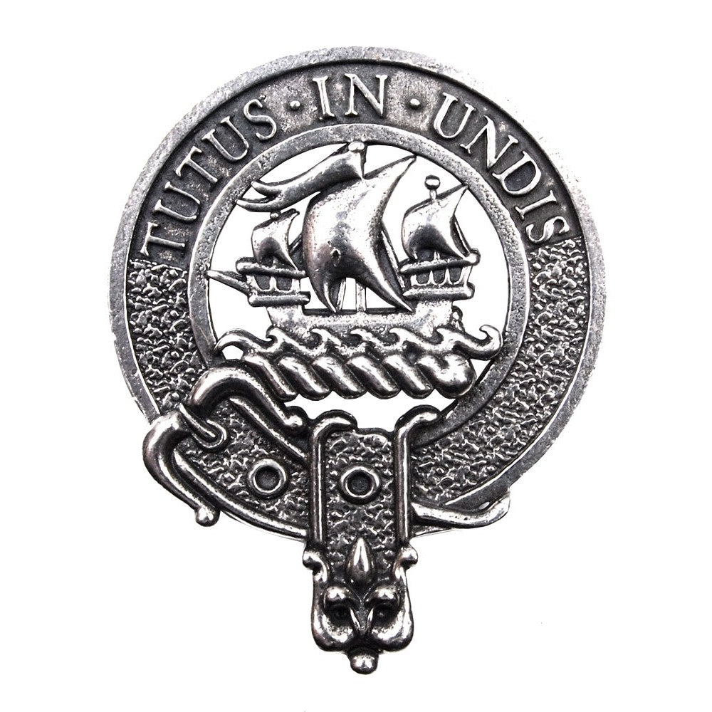 Scottish Clan Family Name Cap Badge   MacPherson - Young