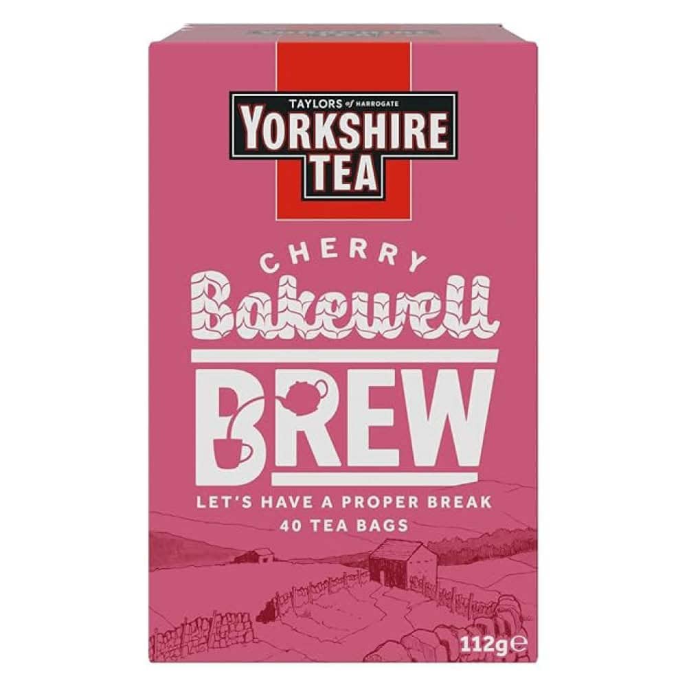 Taylors Yorkshire Cherry Bakewell Brew Teabags