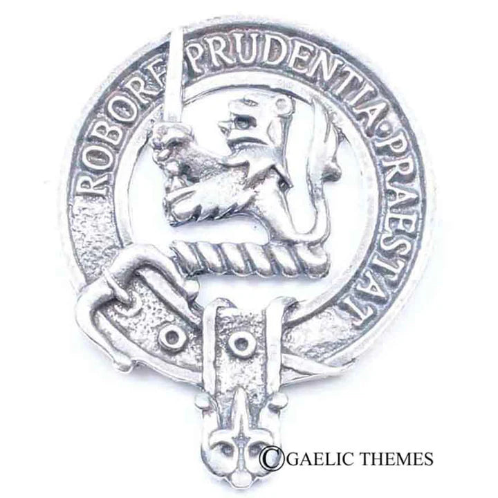 Scottish Clan Family Name Cap Badge   MacPherson - Young