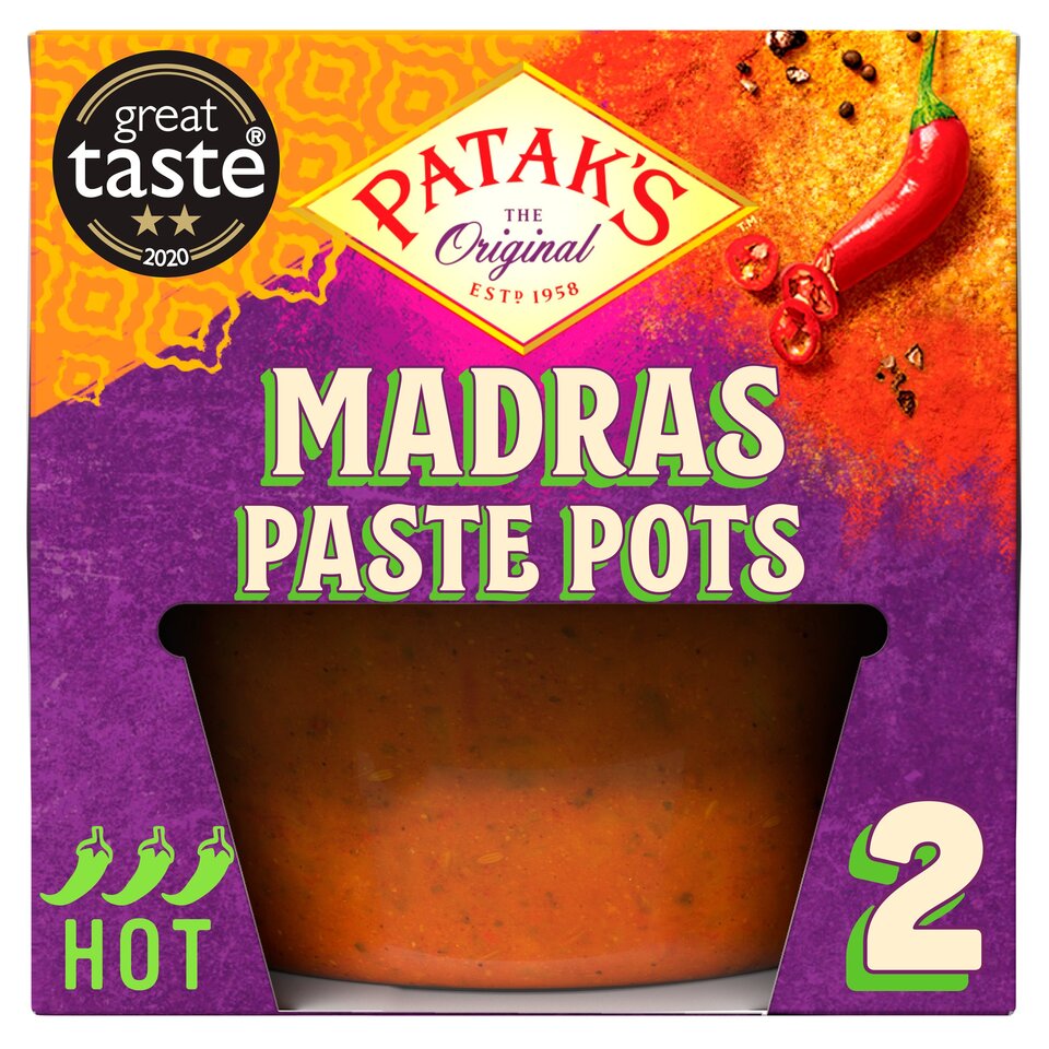 Patak's Madras Curry Sauce Pots